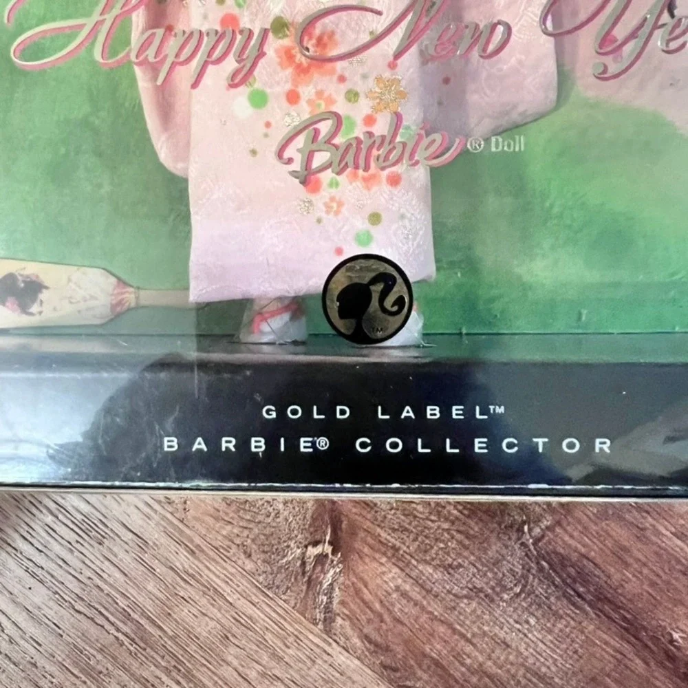 Mattel Happy New Year Barbie Doll Gold Label Pink Kimono L9606 NEW Limited 2007 - Picture 5 of 7